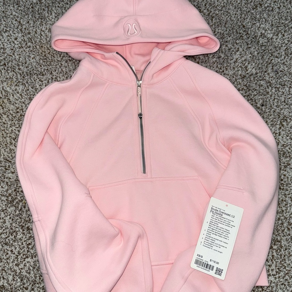 Lululemon Oversized 1/2 Zip Scuba